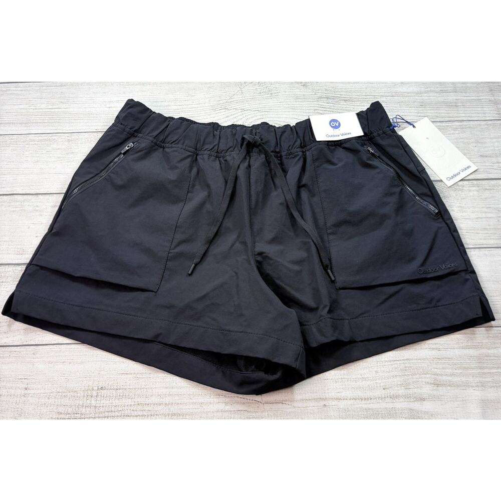 Outdoor Voices Women’s RecTrek Shorts Bio Anti Odor Black Size XXL - Picture 5 of 8
